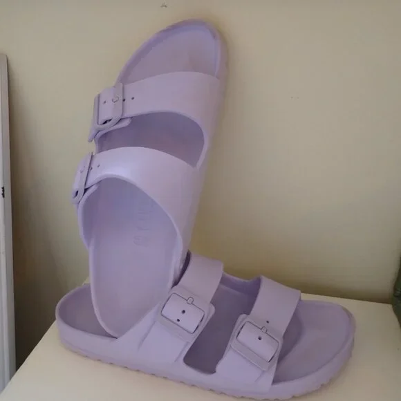 Birkenstock Arizona Essentials EVA Slide Sandal / Violet / EU Size 40 US 9 - Picture 10 of 13